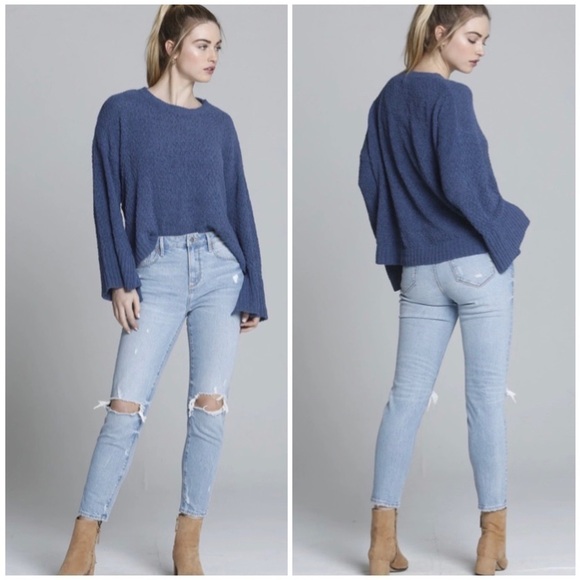 DRIFTWOOD Gizelle Girlfriend Skinny in Light Rocker Wash - Picture 1 of 11